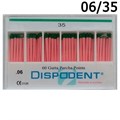 Штифты гуттаперчевые конусные 06 №35 (60шт), Dispodent 0001916499 - фото 460050