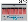 Штифты гуттаперчевые конусные 06 №40 (60шт), Dispodent 0001916502 - фото 460054