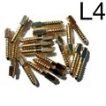Штифты анкерные латунные L4 (12шт.). Форма 00000000345 - фото 460105