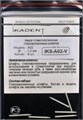 Штифты Ikadent IKS-A02-V (6шт.) стекловолоконные цилиндр заточенный 0001911599 - фото 460206