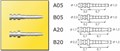 Штифты титановые Ikadent IKT-B05-V (24 шт) d=1.0|2.0 L=5.7+3.2 0000910715 - фото 460452