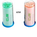 Аппликаторы Clean+Safe №4 Regular (оранжевый, зеленый) 100 шт 1231912525 - фото 461031