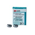 Коронки E-LR-7 из нержавеющей стали Stainless Steel Crowns для временных зубов в отд. уп.: Второй нижний правый, р-р 7, 2шт. 1231912960 - фото 461291