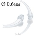 Насадки канюли интраоральные, прозрачные, D=0,6 мм, 100 шт для Panasil X-light/Light, Kettenbach 1231914592 - фото 461742