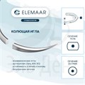 ЭЛМОНГ 6-0 75 см 13 мм 3/8, колющая, 12 шт лиловый 1231915634 - фото 462400