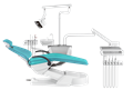 Стоматологическая установка Fengdan BZ637 Standart, нижняя подача, с микромотором и скалером, цвет MP04 бирюзовый BZ637Standart - фото 467022