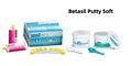 Слепочная масса А-силиконовая Betasil Putty Soft A60 НАБОР (2 х 300 мл база, 2 х 50 корригирующий слой, насадки) 88691 - фото 467039