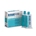 Слепочная масса А-силиконовая Kristall PERFECT А50 для силиконового ключа в двойном картридже (2 х 50 мл), насадки смесительные зеленые - 12 шт./уп. 82506 - фото 467052