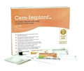 Цемент композитный Cem - Implant, в наборе: 1 шпр. х 10 мл база + 1 шпр. х 10 мл катализатор, 1 смесительная  палета, 25 шпателей для замешивания. 100110RU - фото 468999