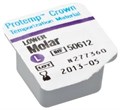 Коронки приформованные из композитного материала Protemp Crown - Нижний моляр (большой), 5 коронок (50612) 7000030518 - фото 469745