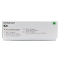 Набор полный коффердама Dental Dam Kit, 9 кламмеров с крыльями для изоляции рабочего поля. H-02778 - фото 470226