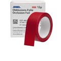 OCCLUSION FOIL - окклюзионная фольга на полимерной основе, 22 мм х 25 м, 12 мкм, красная, двусторонн 480042 - фото 470276