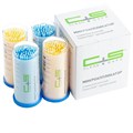 Аппликаторы Fine №3, коробка (желтые+голубые 4 тубы х 100 шт), Clean + Safe. M6500F - фото 470670