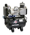 Компрессор Cattani на 1 установку, 1 цилиндр, с осушителем (без кожуха), ресивер 30 л 013130/013131 - фото 475366