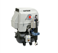 Компрессор Cattani на 3-4 установки, 3 цилиндра, с осушителем (в пластиковом кожухе), ресивер 45 л 013350/013357 - фото 475407