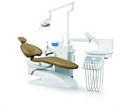 Установка стоматологическая Fengdan BZ638 compact с микромотором с нижней подачей со скалером с мягкой обивкой цвет B01 кофейный BZ638compact - фото 475666