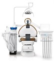 Установка стоматологическая Fengdan BZ638 compact с микромотором с нижней подачей со скалером с мягкой обивкой цвет B01 кофейный BZ638compact - фото 475667