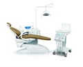 Установка стоматологическая Fengdan BZ638 lux с подкатным модулем с микромотором с мягкой обивкой цвет В05 бордовый BZ638lux - фото 475672