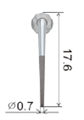 Насадка эндодонтическая Woodpecker E3D для скайлера,(подходит к Woodpecker, EMS) E3D - фото 475806