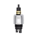 Roto Quick RQ-24 - быстросъемный переходник для турбинных наконечников с фиброоптикой, 4-канальный Midwest 10402400 - фото 477728