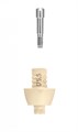 Временный овальный абатмент (с винтом для EsthetiCap) FRIADENT EsthetiCap oval, размеры: D5.5, арт: 46-1760 46-1760 - фото 479733