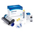 Identium Heavy (Intro pack) - оттискная масса, 380 мл, 50 мл Light Body, 10 мл адгезив, 10 динамических смесителей + 6 смесительных канюль (желтые) 14724 - фото 480941