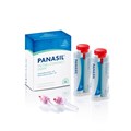 Panasil initial contact Light Normal pack - корригирующий материал на основе А-силикона, 2x50 мл + 8 смесителей new 1341111 - фото 481019