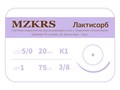 ПГЛ лактисорб - хирургическая нить сополимерная2038К1-Premium-5/0 (1)75 ПГЛ ЛАКТИСОРБ хирургическая нить сополимерная, MZKRS (Россия) 2038К1--5/0-(1)75--ПГЛ-уп - фото 483255