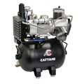 Cattani - компрессор стоматологический безмасляный, трёхцилиндровый, с осушителем, 238 л/мин, ресивер 45 л, 3х-фазный C013339 - фото 484026