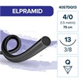 Полиамид ELPRAMID — нерассасывающаяся, 3/8, обратно-режущая игла 13 мм, толщина 4/0 (1,5), 75 см, 12 шт 40S7DQ13 - фото 487254