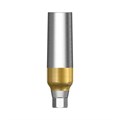 FreeForm ST - абатмент, D=4.0 мм, G/H=1.5 мм, Mini, 6-гран + винт Ebony Gold GSFAM4015WH - фото 487806