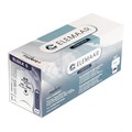 Шовный материал ELSILK 6/0 (12 шт, 75 см, 1/2, 13 мм, обратно-режущая) 60I7HQ13 - фото 489300