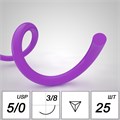 Шовный материал Моноквик A 5/0 mono RR 16 mm 3/8 75 cm (12 шт), PGC5RR1638-25-75 PGC5RR1638-25-75 - фото 489584
