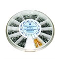 Набор титановых анкерных штифтов №3, 242 шт: S1, S2, S3, M1, M2, M3, L1, L2, L3, XL4, XL6 по 22 шт + крестовой и полый ключ Набор-ТАШ-№3-242 - фото 490487