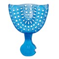 Ложка одноразовая оттискная  Plastic Tray UM, верх, размер M, синяя, 1 шт PT-UM-B - фото 490663
