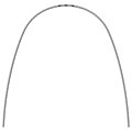 Дуга стальная Dentaflex Ideal 3-х жильная 0,38 (15) в/ч 72232 - фото 495308