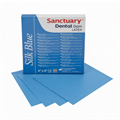 Коффердам Latex Dental Dams, голубого цвета с ароматом  мяты, тонкий, размеры 152мм. х 152мм., 36шт (упак.), SANCTUARY 1231918901 - фото 495448