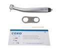 Coxo CX309-F - турбинный наконечник, ортопедическая головка, трехточечный спрей, встроенный генератор, 4-канальное соединение 40101110 - фото 500715