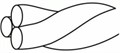Дуга для ретейнеров SS twisted straight wire 3-хжильные 0155, 35 см 13-233-100 - фото 513325
