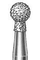 Бор алмазный шаровидный с "юбочкой", 802.314.023 802.314.023 - фото 514349