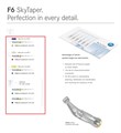 Файл эндодонтический F6 Sky Taper никель-титановый, конусность 4∘, длина 31 мм, F06L31.204.035 F06L31.204.035 - фото 517207