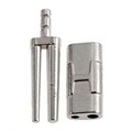 Штифты Bi-V-Pin H со втулкой никелированные с резиновой подкладкой 15 мм (1000шт), 03026, SONG YOUNG УТ-00002677 - фото 518290