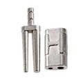 Штифты Bi-V-Pin HS со втулкой никелированные с резиновой подкладкой 13 мм (1000шт), 03028, SONG YOUNG УТ-00002676 - фото 518292