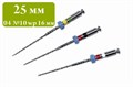 Мtwo Тейпер файлы 25мм конус 04 №10 WP16 (6шт), VDW 00000006278 - фото 519873