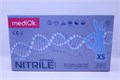 Перчатки нитриловые Оптима XS (5-6), 100шт, голубые,MediOk УТ-00009019 - фото 523500